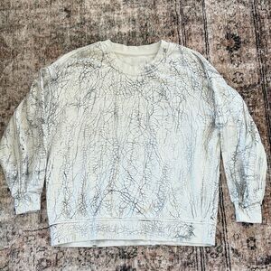 Lululemon Cracked Pattern Sweatshirt